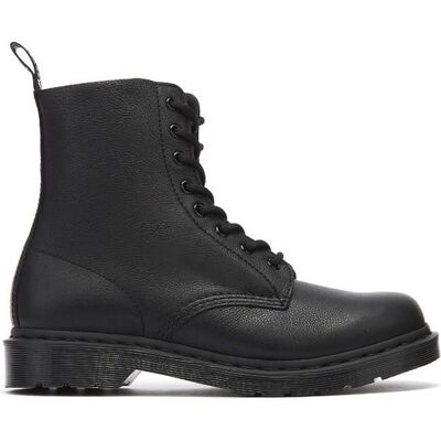 Dr Martens Bottes Dr. Martens 1460 Pascal Virginia Mono Noires pour Femme - Cuir Lisse - UK 3 - EU 36 Noir - Publicité Dr Martens Bottes Dr. Martens 1460 Pascal Virginia Mono Noires pour Femme - Cuir Lisse - UK 3 - EU 36 Noir - Publicité