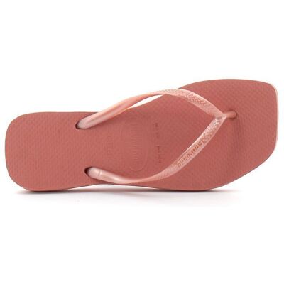 Tongs havaianas Slim Square Rose - Publicité Tongs havaianas Slim Square Rose - Publicité