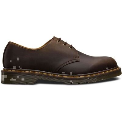 Dr Martens 1461 Gaucho Crazy Horse – Derbie homme marron en cuir trépointe Goodyear Marron - Publicité Dr Martens 1461 Gaucho Crazy Horse – Derbie homme marron en cuir trépointe Goodyear Marron - Publicité