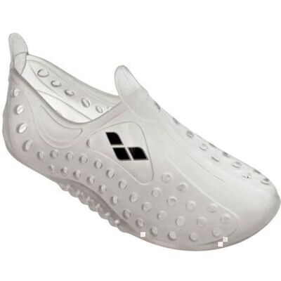 Chaussures aquatiques - Arena - Sharm 2 - PVC souple - Respirantes - Mixte Blanc - Publicité Chaussures aquatiques - Arena - Sharm 2 - PVC souple - Respirantes - Mixte Blanc - Publicité