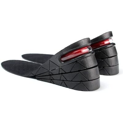 TEMPSA 1Paire Semelle Grandissante 9cm Talonnette Intérieure Augmentation dHauteur Coussin dair Noir - Publicité TEMPSA 1Paire Semelle Grandissante 9cm Talonnette Intérieure Augmentation dHauteur Coussin dair Noir - Publicité