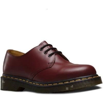 Derby Dr Martens Originals 1461 - Rouge - Cuir - Lacets - Mixte Rouge - Publicité Derby Dr Martens Originals 1461 - Rouge - Cuir - Lacets - Mixte Rouge - Publicité