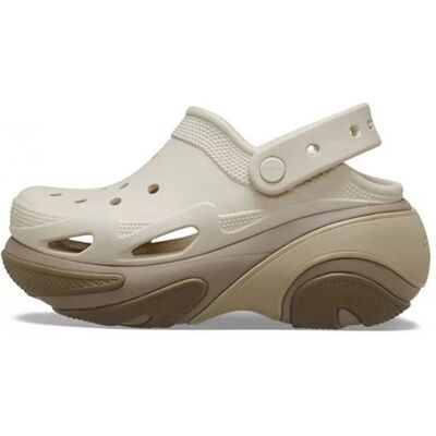 Sandale Crocs CROCS BUBBLE CRUSH CLOG Gris - Publicité Sandale Crocs CROCS BUBBLE CRUSH CLOG Gris - Publicité