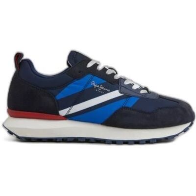 Baskets Pepe Jeans Foster Man Print - navy - 43 - Homme - Adulte - Bleu - PEPE JEANS - Lacets - Textile - Plat Bleu - Publicité Baskets Pepe Jeans Foster Man Print - navy - 43 - Homme - Adulte - Bleu - PEPE JEANS - Lacets - Textile - Plat Bleu - Publicité