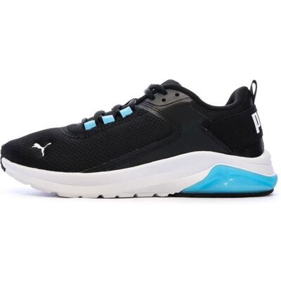 Baskets Noires/Bleu Homme Puma Electron 380435-01 Noir - Publicité Baskets Noires/Bleu Homme Puma Electron 380435-01 Noir - Publicité