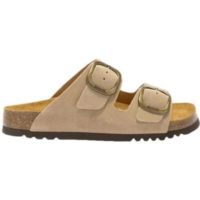 Mules femme Scholl Noelle - dark beige Beige - Publicité Mules femme Scholl Noelle - dark beige Beige - Publicité