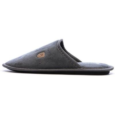 Chaussons Gris Homme Pierre Cardin Slippers Gris - Publicité Chaussons Gris Homme Pierre Cardin Slippers Gris - Publicité