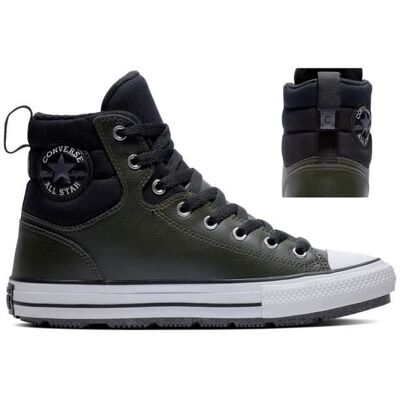 Chaussures - CONVERSE - Chuck Taylor All Star - Noir - Textile - Lacets - Plat Noir - Publicité Chaussures - CONVERSE - Chuck Taylor All Star - Noir - Textile - Lacets - Plat Noir - Publicité