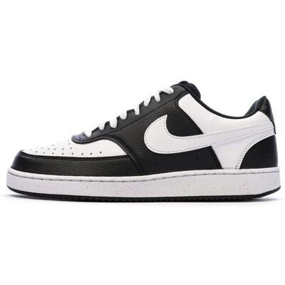 Chaussures - NIKE - Court Vision Low - Noir - Lacets - Synthétique Noir - Publicité Chaussures - NIKE - Court Vision Low - Noir - Lacets - Synthétique Noir - Publicité