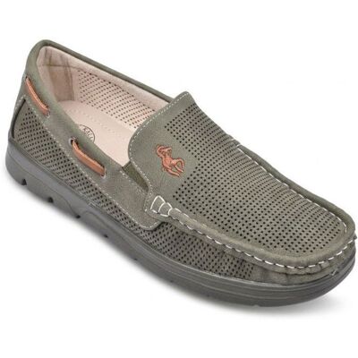 OZABI Mocassins Homme Microperforés Confort Été Semelle Crantée SY6688 KAKI Vert - Publicité OZABI Mocassins Homme Microperforés Confort Été Semelle Crantée SY6688 KAKI Vert - Publicité