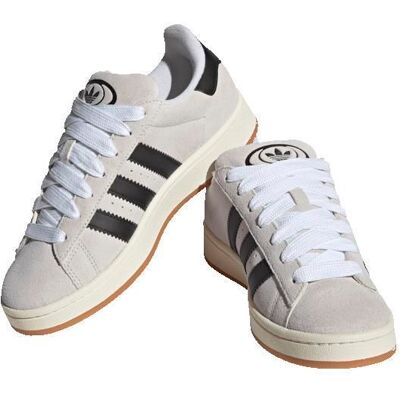 Chaussures Femme Adidas Campus 00S W - Gris - Daim-Nubuck - Lacets Gris - Publicité Chaussures Femme Adidas Campus 00S W - Gris - Daim-Nubuck - Lacets Gris - Publicité