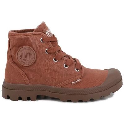 Bottines femme Palladium Womens Pampa Hi - woodlin-m Marron - Publicité Bottines femme Palladium Womens Pampa Hi - woodlin-m Marron - Publicité