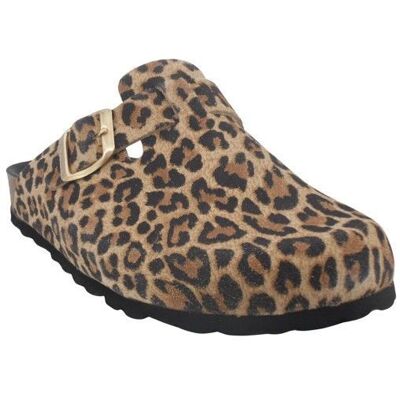 Mules femme-I AM-5008- Suède Léopard - Couleur Leopard - Taille 37 - Publicité Mules femme-I AM-5008- Suède Léopard - Couleur Leopard - Taille 37 - Publicité