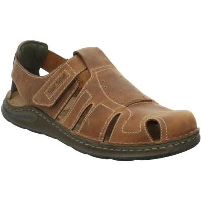 Sandales pour Hommes - JOSEF SEIBEL - Maverick 01 - Cuir - Scratch - Marron Marron - Publicité Sandales pour Hommes - JOSEF SEIBEL - Maverick 01 - Cuir - Scratch - Marron Marron - Publicité