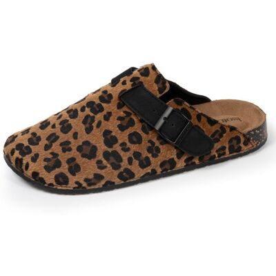 Isotoner Sabots semelle extra-flex légers patch talon confort léopard femme Beige - Publicité Isotoner Sabots semelle extra-flex légers patch talon confort léopard femme Beige - Publicité