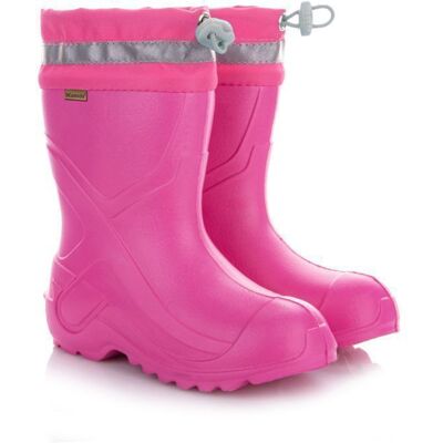 3Kamido GoCamp Bottes en caoutchouc pour enfants - matériau EVA doublure en feutre pour filles - Rose Rose - Publicité 3Kamido GoCamp Bottes en caoutchouc pour enfants - matériau EVA doublure en feutre pour filles - Rose Rose - Publicité