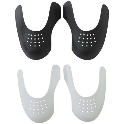 VIDAXL Protection anti plis chaussures 2 paire EU 41 47 plastique Noir - Publicité VIDAXL Protection anti plis chaussures 2 paire EU 41 47 plastique Noir - Publicité