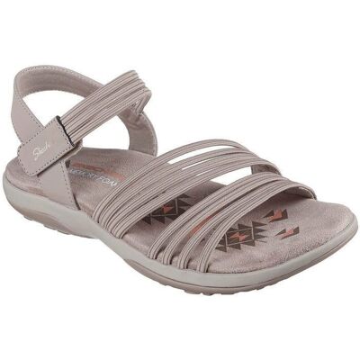 Sandales Skechers Reggae Slim - Coffee Beige Femme Beige - Publicité Sandales Skechers Reggae Slim - Coffee Beige Femme Beige - Publicité