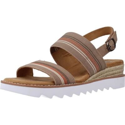 Sandale - nu-pieds femme Skechers 117916 marron - semelle int. gomme Marron - Publicité Sandale - nu-pieds femme Skechers 117916 marron - semelle int. gomme Marron - Publicité