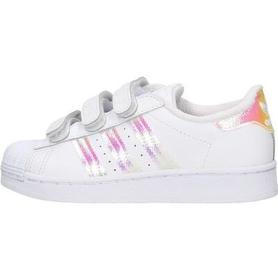 Sneaker - ADIDAS - Superstar cf c bco/arg FV3655 - Cuir - Scratch - Blanc Blanc - Publicité Sneaker - ADIDAS - Superstar cf c bco/arg FV3655 - Cuir - Scratch - Blanc Blanc - Publicité