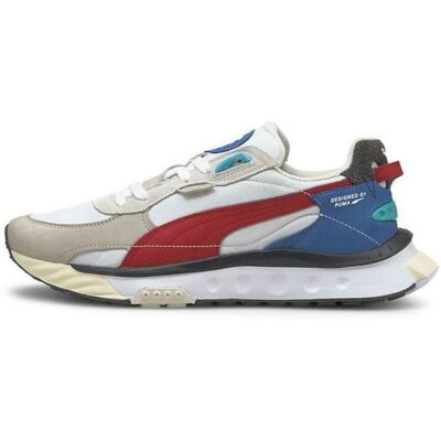 Basket Puma BASKET HOMME WILD RIDER LAYERS PUMA Bleu - Publicité Basket Puma BASKET HOMME WILD RIDER LAYERS PUMA Bleu - Publicité