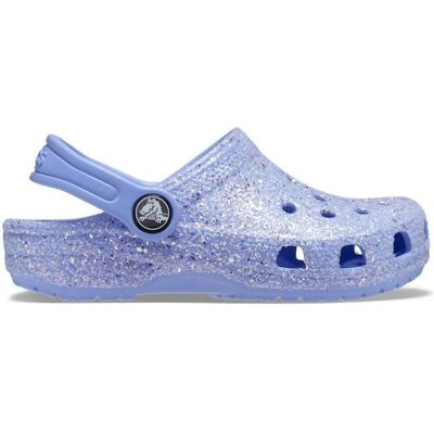 Sabots bébé - CROCS - Classic Glitter - Moon Jelly - Confortable - Synthétique Bleu - Publicité Sabots bébé - CROCS - Classic Glitter - Moon Jelly - Confortable - Synthétique Bleu - Publicité