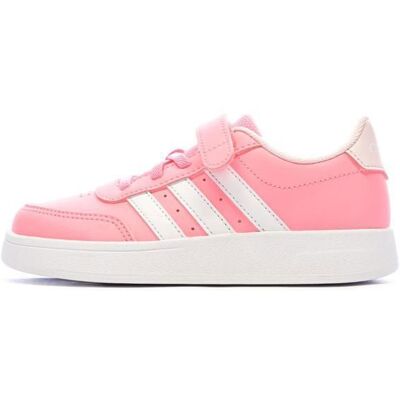 Baskets Roses/Blanches Fille Adidas Breaknet Rose - Publicité Baskets Roses/Blanches Fille Adidas Breaknet Rose - Publicité