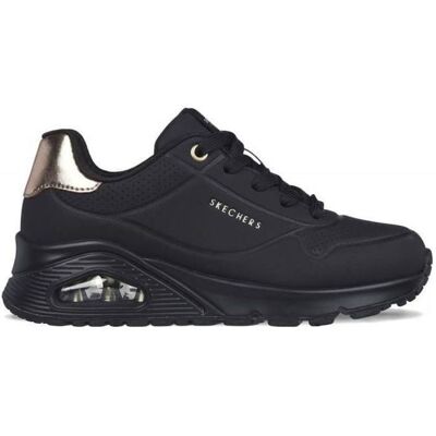 Chaussures pour Fille - SKECHERS - Uno Gen1 - Noir - Lacets - Synthétique Noir - Publicité Chaussures pour Fille - SKECHERS - Uno Gen1 - Noir - Lacets - Synthétique Noir - Publicité
