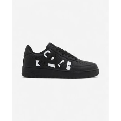 Nike Air Force 1 Low Retro SP BLACK Comme des Garçons Black Noir - Publicité Nike Air Force 1 Low Retro SP BLACK Comme des Garçons Black Noir - Publicité