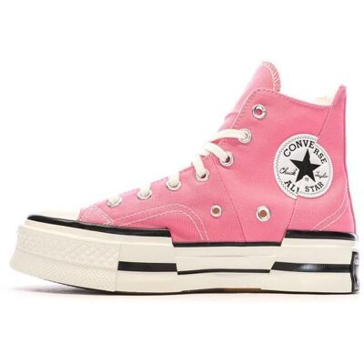Baskets Roses Femme Converse Chuck 70 Plus Rose - Publicité Baskets Roses Femme Converse Chuck 70 Plus Rose - Publicité