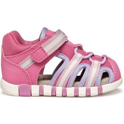 Sandales bébé fille Geox Iupidoo Rose - Publicité Sandales bébé fille Geox Iupidoo Rose - Publicité