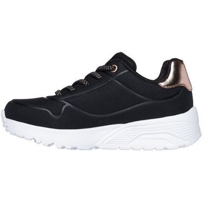 Chaussures pour Fille - SKECHERS - Uno Lite-Metallic Mode - Lacets - Noir - Confort optimal Noir - Publicité Chaussures pour Fille - SKECHERS - Uno Lite-Metallic Mode - Lacets - Noir - Confort optimal Noir - Publicité