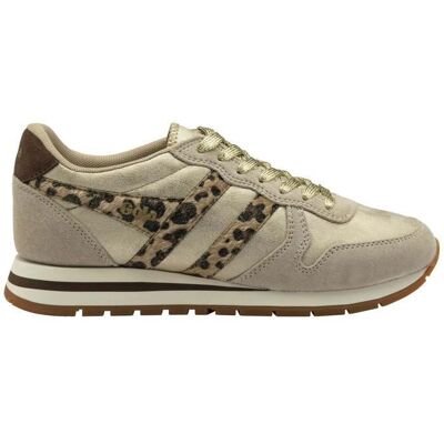 Baskets femme Gola Daytona Blaze II - gold/leopard/dark brown Beige - Publicité Baskets femme Gola Daytona Blaze II - gold/leopard/dark brown Beige - Publicité