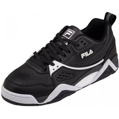 Basket Homme Fila Casim FFM0214.83036 - Cuir/PU - Noir - Lacets - Confortable Noir - Publicité Basket Homme Fila Casim FFM0214.83036 - Cuir/PU - Noir - Lacets - Confortable Noir - Publicité