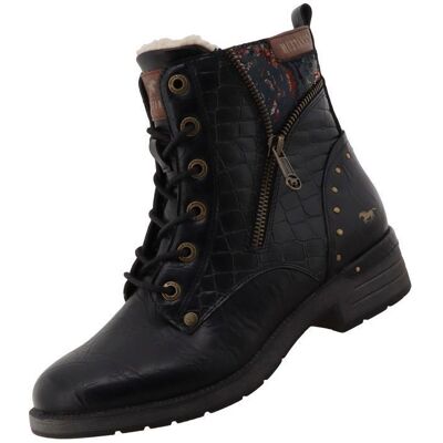 Bottines MUSTANG 15M0072013-black-multi Femme Noir EU 38 Noir - Publicité Bottines MUSTANG 15M0072013-black-multi Femme Noir EU 38 Noir - Publicité