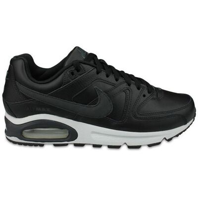 Nike Air Max Command Homme - Baskets noir dessus synthétique lacets Noir - Publicité Nike Air Max Command Homme - Baskets noir dessus synthétique lacets Noir - Publicité