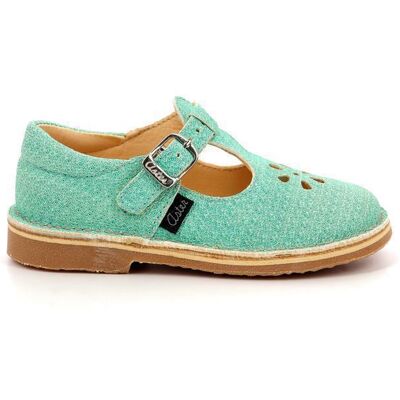 Salomés - ASTER - Dingo-2 - Cuir - Vert - Confort optimal pour enfants Vert - Publicité Salomés - ASTER - Dingo-2 - Cuir - Vert - Confort optimal pour enfants Vert - Publicité