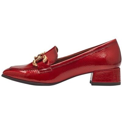 Mocassins Femme - Tamaris - Rouge - Imitation cuir verni - Affaires ou tenues de loisirs chics Rouge - Publicité Mocassins Femme - Tamaris - Rouge - Imitation cuir verni - Affaires ou tenues de loisirs chics Rouge - Publicité