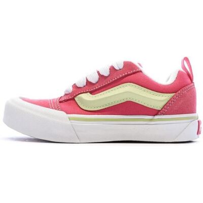 Baskets Roses/Jaunes Garçon/Fille Vans Knu Rose - Publicité Baskets Roses/Jaunes Garçon/Fille Vans Knu Rose - Publicité