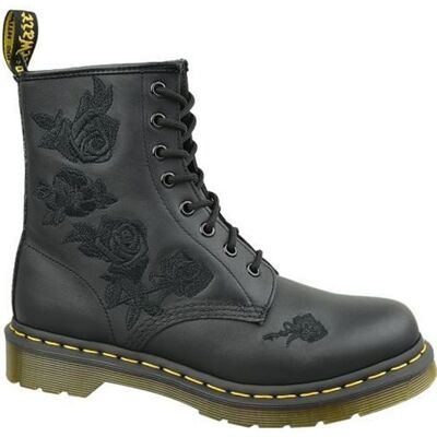 Dr Martens Chaussures de randonnée femme Dr. Martens 1460 Vonda Mono - Noir - Lacets - Caoutchouc Noir - Publicité Dr Martens Chaussures de randonnée femme Dr. Martens 1460 Vonda Mono - Noir - Lacets - Caoutchouc Noir - Publicité