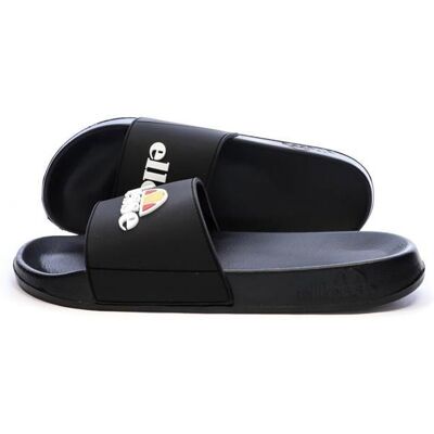 Claquettes Noires Homme Ellesse Eric Noir - Publicité Claquettes Noires Homme Ellesse Eric Noir - Publicité