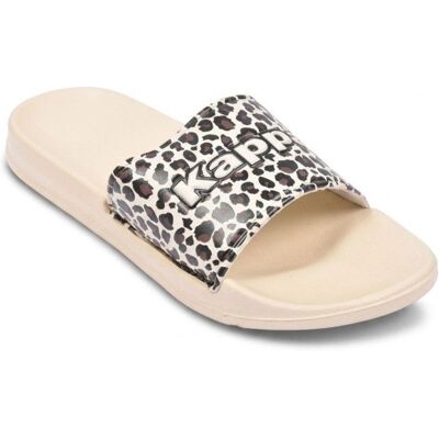 KAPPA Claquette Femme Piscine Glitter Glossy Léopard 36-41 KAP26A MARRON Marron - Publicité KAPPA Claquette Femme Piscine Glitter Glossy Léopard 36-41 KAP26A MARRON Marron - Publicité