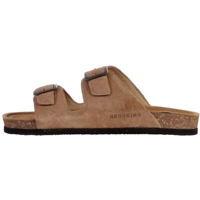 Sandales homme - REDSKINS - California - Cuir - Brides ajustables - Semelle ergonomique Marron - Publicité Sandales homme - REDSKINS - California - Cuir - Brides ajustables - Semelle ergonomique Marron - Publicité