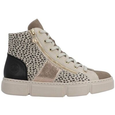 Baskets Rieker N5931 Beige - Publicité Baskets Rieker N5931 Beige - Publicité