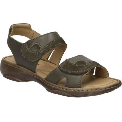 Sandales pour Femmes - JOSEF SEIBEL - Debra - Cuir - Boucle de serrage - Vert Vert - Publicité Sandales pour Femmes - JOSEF SEIBEL - Debra - Cuir - Boucle de serrage - Vert Vert - Publicité