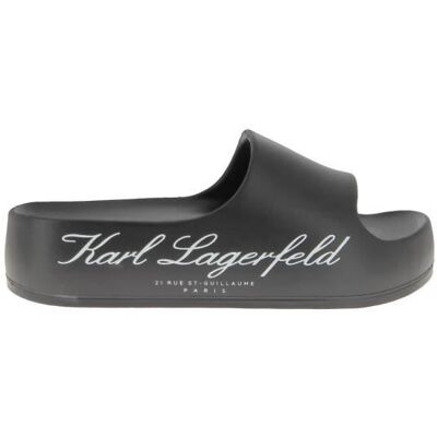 Mule à plateforme femme Karl Lagerfeld KL86000 - coloris : Noir - pointurefemme : 39 Noir - Publicité Mule à plateforme femme Karl Lagerfeld KL86000 - coloris : Noir - pointurefemme : 39 Noir - Publicité