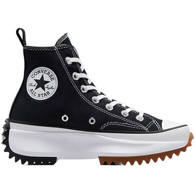 Basket Converse RUN STAR HIKE HI - CONVERSE - Noir - Textile - Mixte Noir - Publicité Basket Converse RUN STAR HIKE HI - CONVERSE - Noir - Textile - Mixte Noir - Publicité