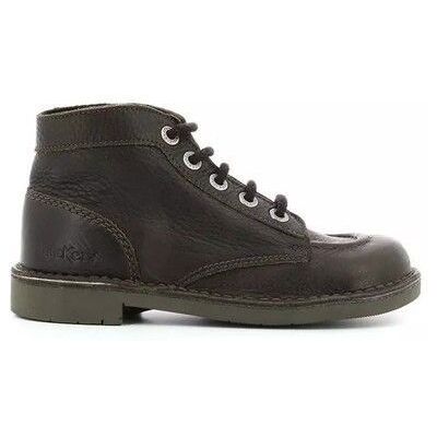 Bottines Kickers KICK COL Marron - Publicité Bottines Kickers KICK COL Marron - Publicité