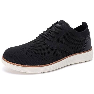 INSFITY Chaussure Casual Légèreté Homme Respirante Grande taille Comfortable Plat - Noir Noir - Publicité INSFITY Chaussure Casual Légèreté Homme Respirante Grande taille Comfortable Plat - Noir Noir - Publicité