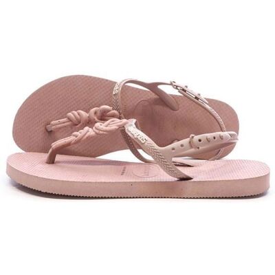 Tongs Rose Femme Havaianas Twist Plus Crocus Rose - Publicité Tongs Rose Femme Havaianas Twist Plus Crocus Rose - Publicité